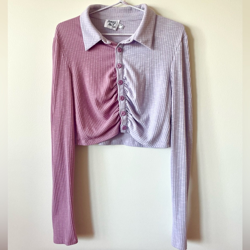 Princess Polly Ruched Button-Up - Picture 3 of 11